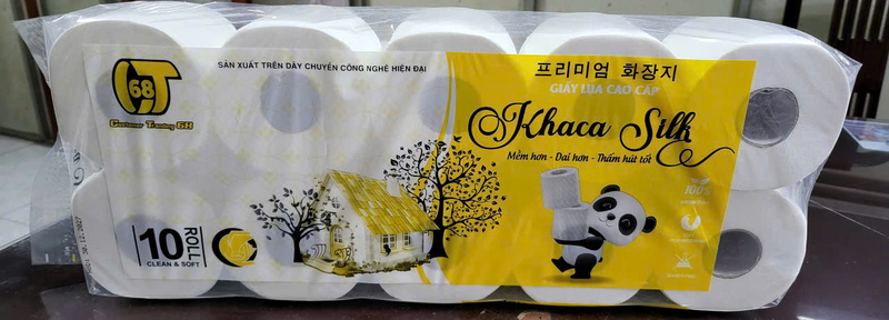Giấy vệ sinh Khaca Silk