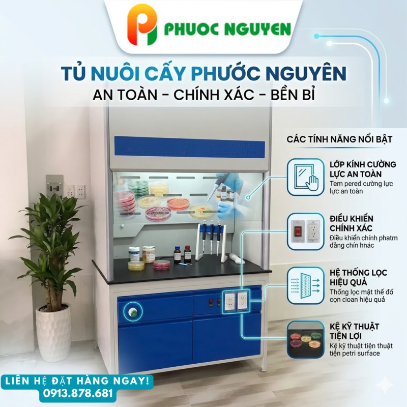 Tủ nuôi cấy vi sinh