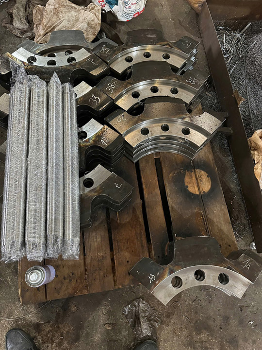 Mảnh nhông xích Thép 40XM