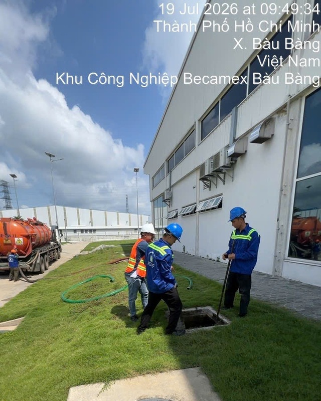 Hút hầm cầu, bể mỡ nước thải
