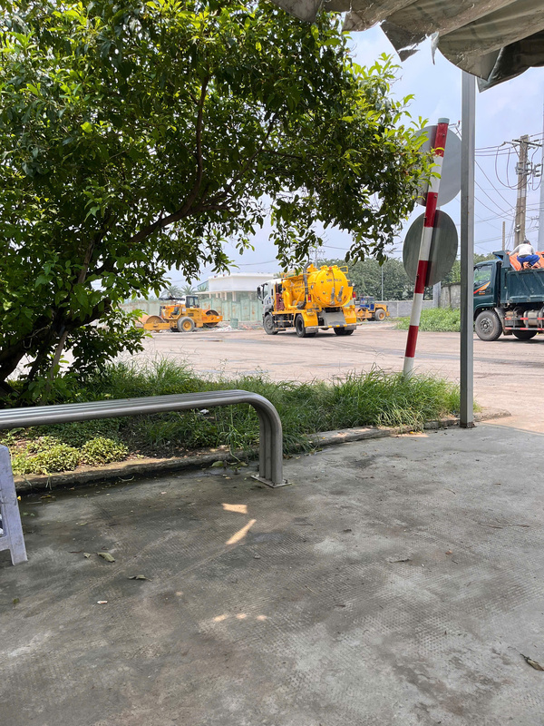 Thu gom bùn thải, thông súc rửa áp lực