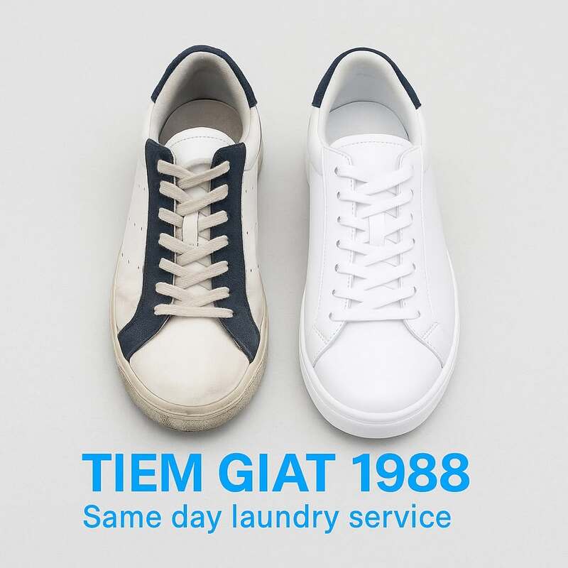 Giặt giày sneaker