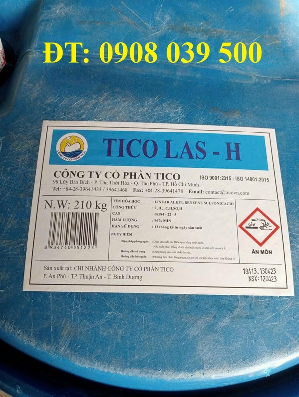 Linear Alkyl Benzene Sulfonic Axit