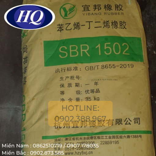 Cao su SBR 1502 TQ