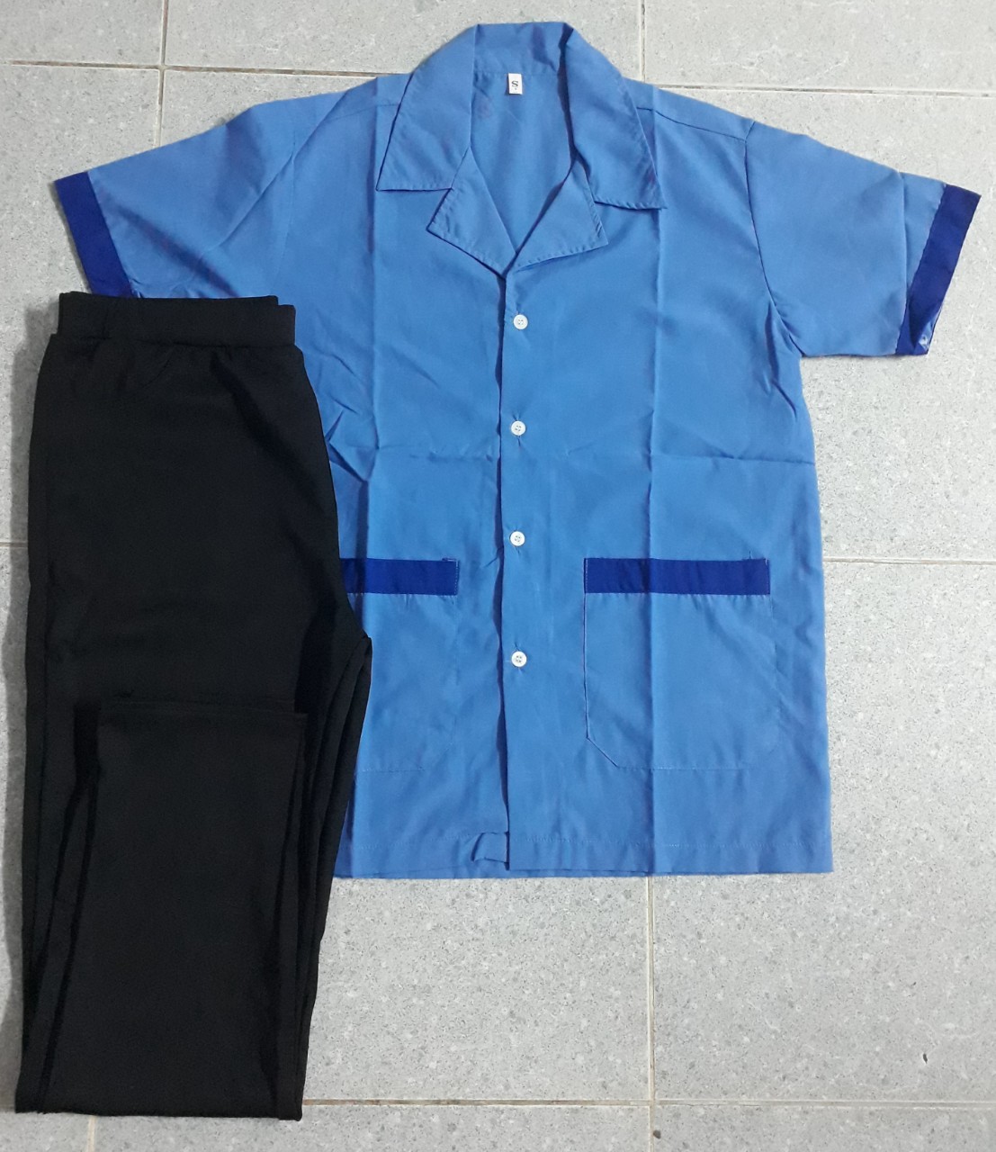 Bộ tạp vụ vải Kate