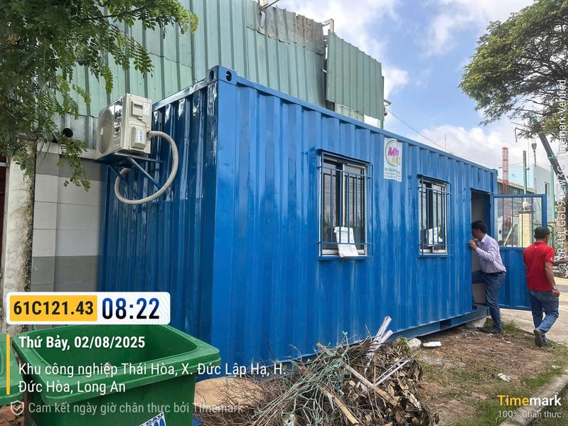 Container văn phòng 20 Feet tại công trường