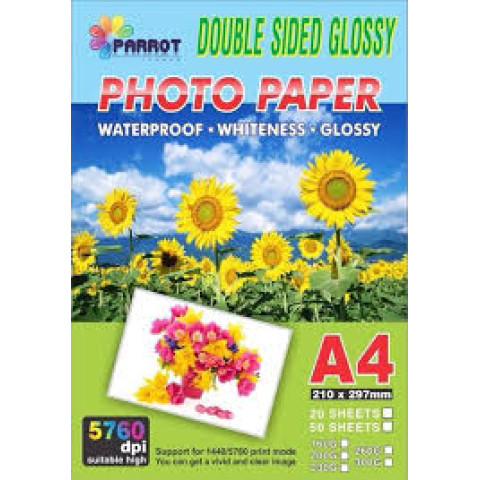 Giấy 2 mặt bóng A4