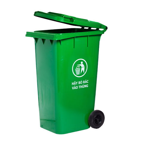 Thùng rác HDPE