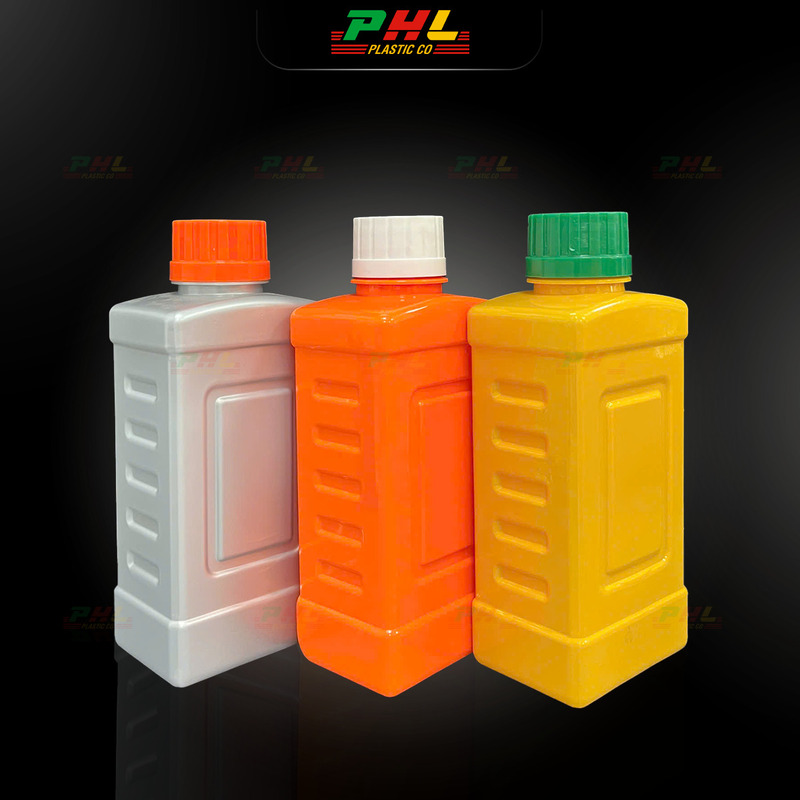Chai PET 500ml vuông Asia