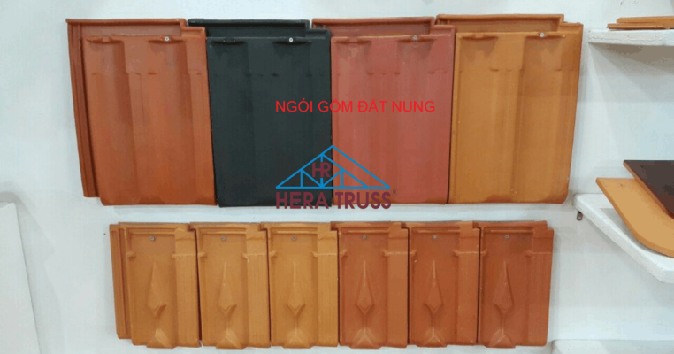 Bảng màu ngói đất nung