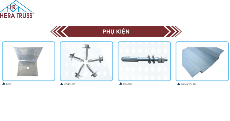 Phụ kiện thép siêu nhẹ