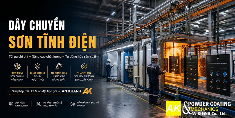 Dây chuyền sơn tĩnh điện