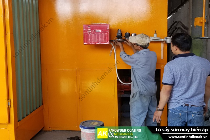Lò sấy sơn máy biến áp