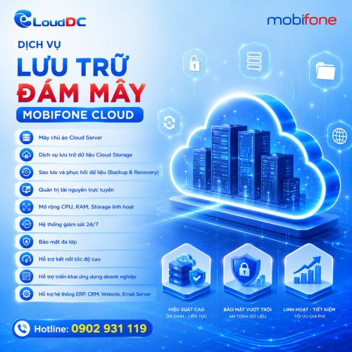 Dịch Vụ Lưu Trữ Đám Mây - MobiFone Cloud