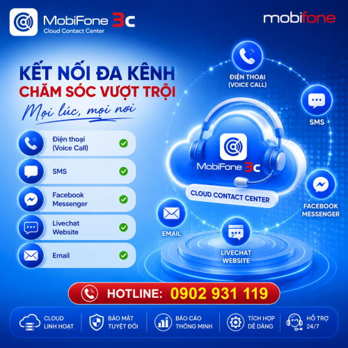 Dịch Vụ Tổng Đài Cloud Contact Center (3c)