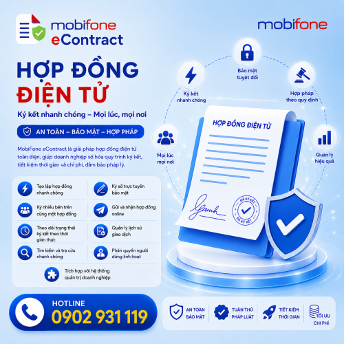 Hợp Đồng Điện Tử - MobiFone eContract