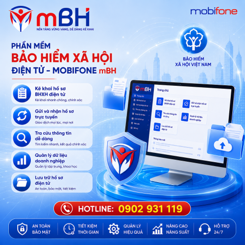 Phần Mềm BHXH Điện Tử - MobiFone mBH