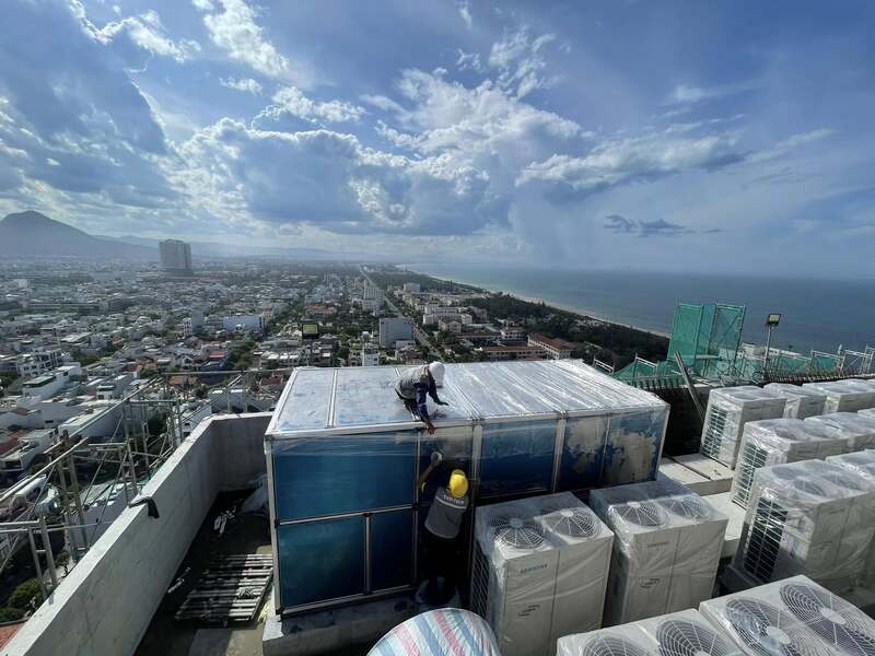 Hình ảnh thi công Cooltech Việt Nam