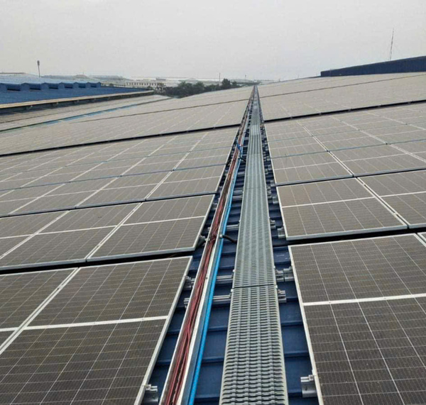 Dự án lắp đặt hệ thống NLMT hòa lưới 728kwp 3pha tại CK Food