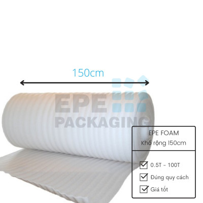 Cuộn PE Foam khổ rộng 150cm