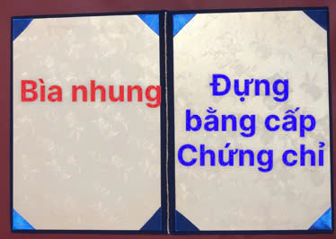 Bìa nhung