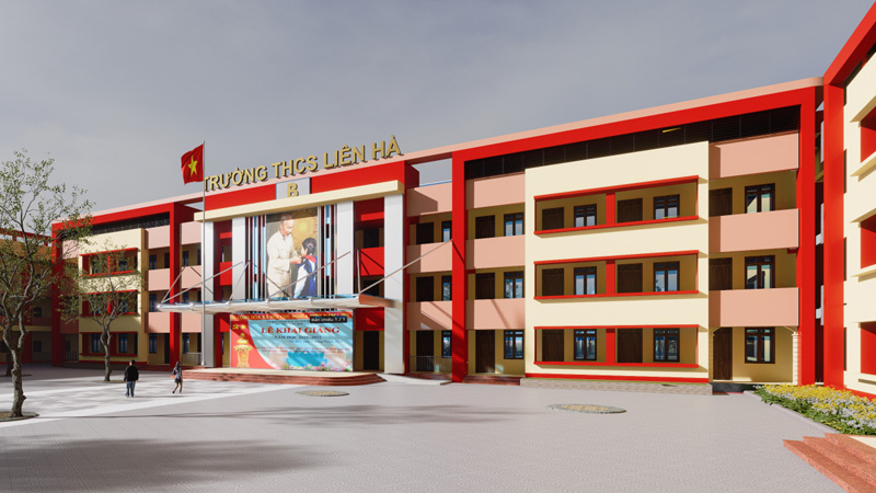 Dự án Trường THCS Liên Hà