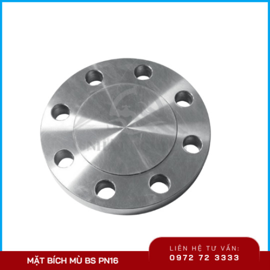 Mặt bích mù BS PN16