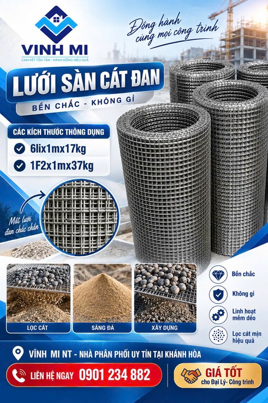 Lưới sàn cát đan