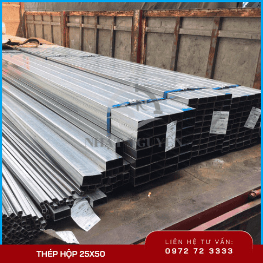 Thép hộp 25x50