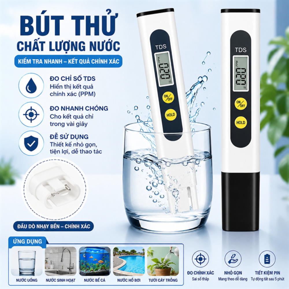 Bút thử chất lượng nước (T100)
