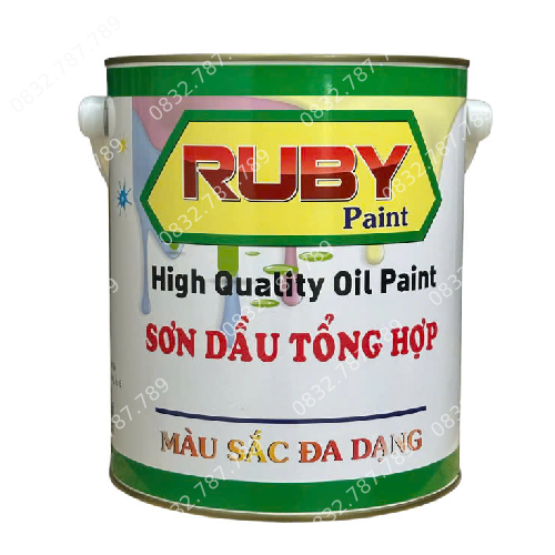 Sơn dầu chống rỉ tổng hợp Ruby