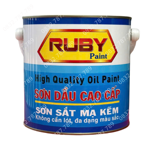 Sơn sắt mạ kẽm Ruby