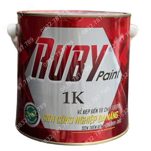 Sơn công nghiệp đa năng 1K sơn Ruby