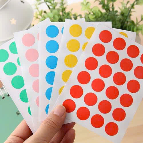 Tem cuộn màu mã vạch