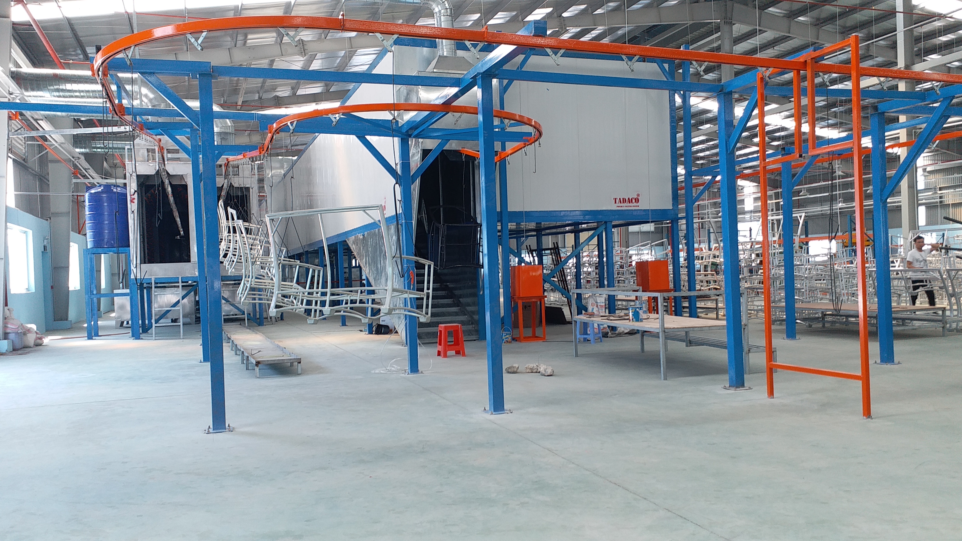 Hệ thống dây chuyền sơn tự động