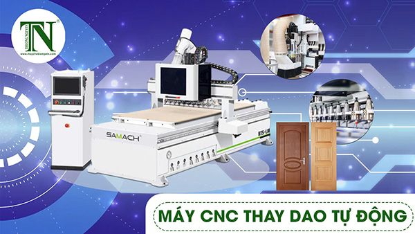 Máy CNC thay dao tự động