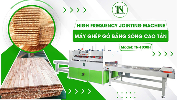 Máy ghép gỗ bằng sóng cao tần