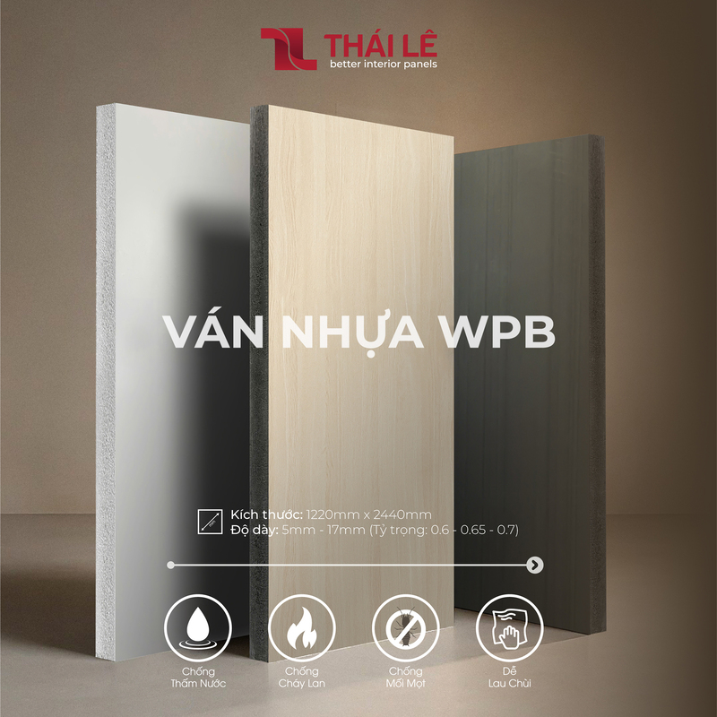 Ván nhựa PVC siêu bóng