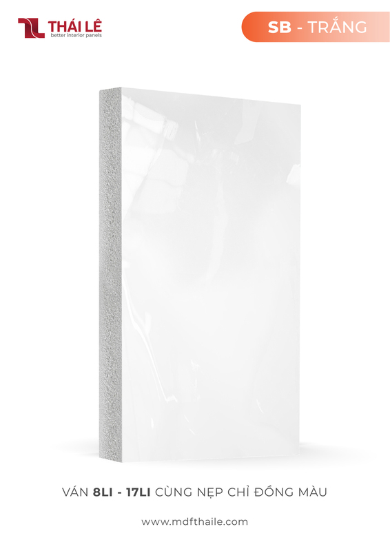 Ván nhựa PVC trắng