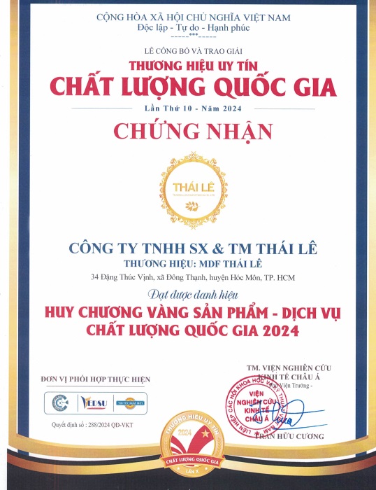 Chứng nhận chất lượng quốc gia
