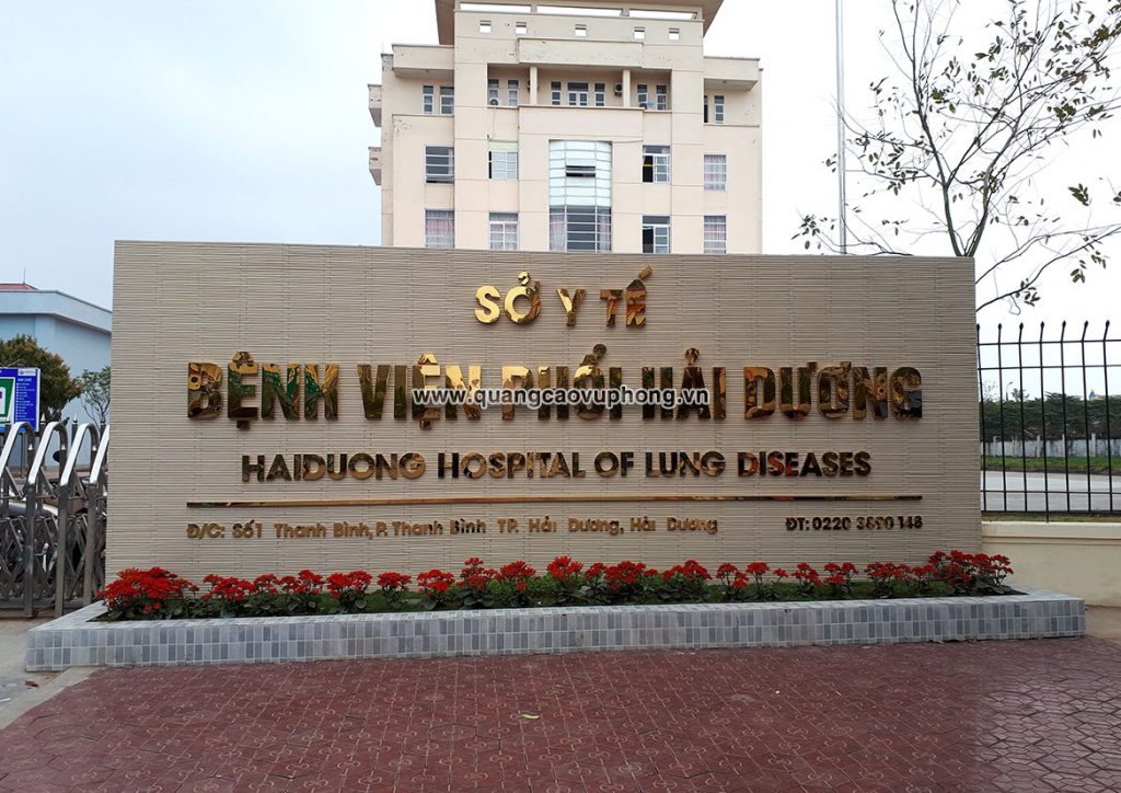 Biển quảng cáo chữ nổi inox