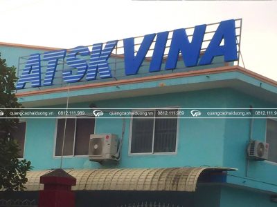 Thi công biển quảng cáo công ty