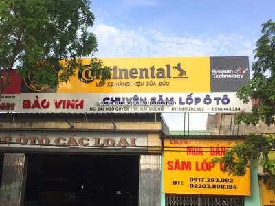 Thi công chuỗi biển quảng cáo