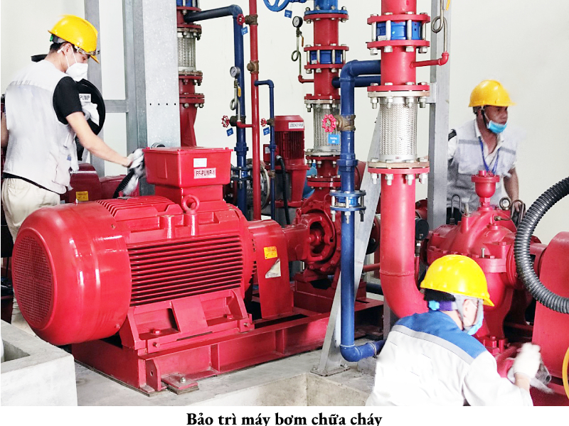 Bảo trì máy bơm chữa cháy
