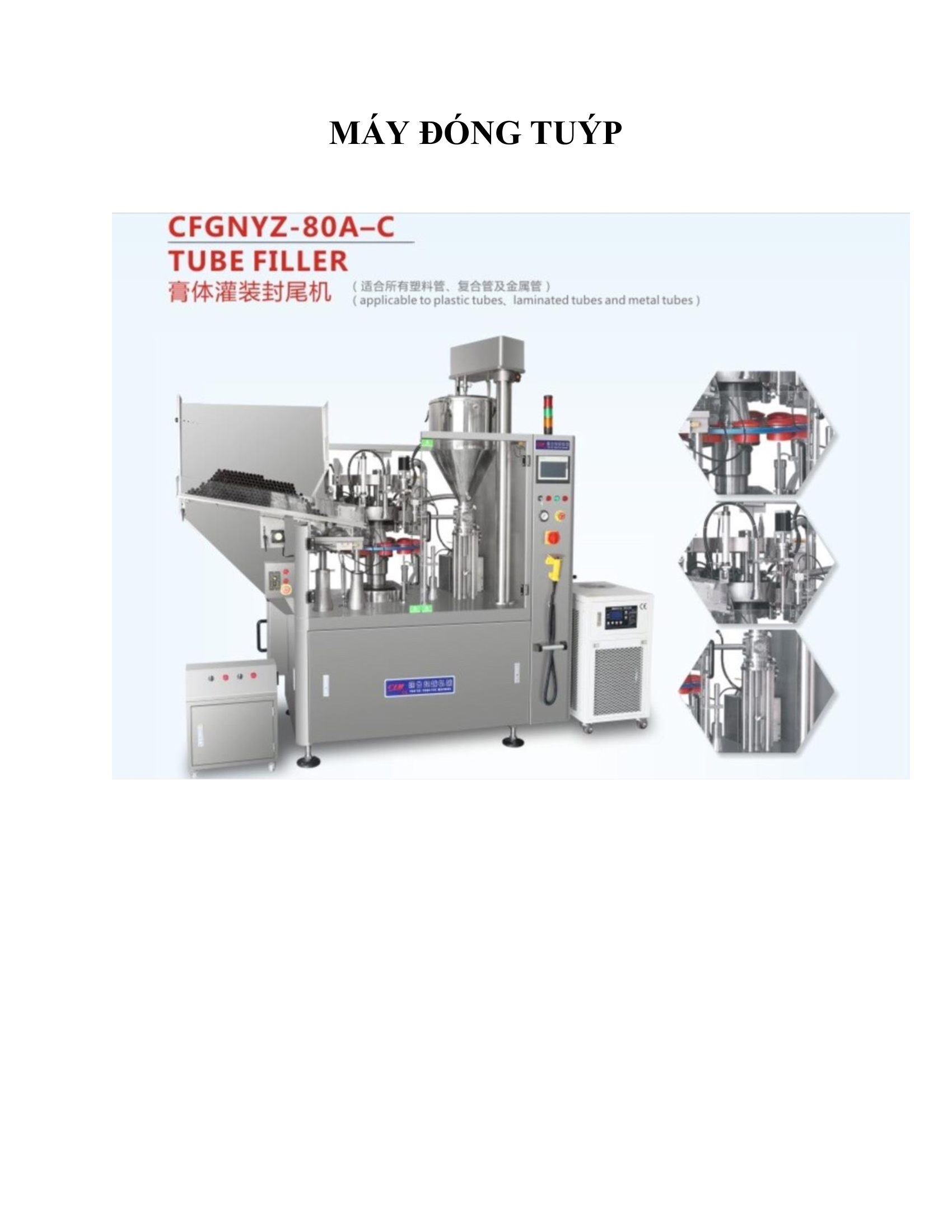 Máy đóng tuýp kem