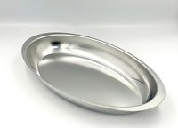 Đĩa inox hình oval