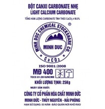 Bột đá nhẹ CaCO3 loại MĐ400