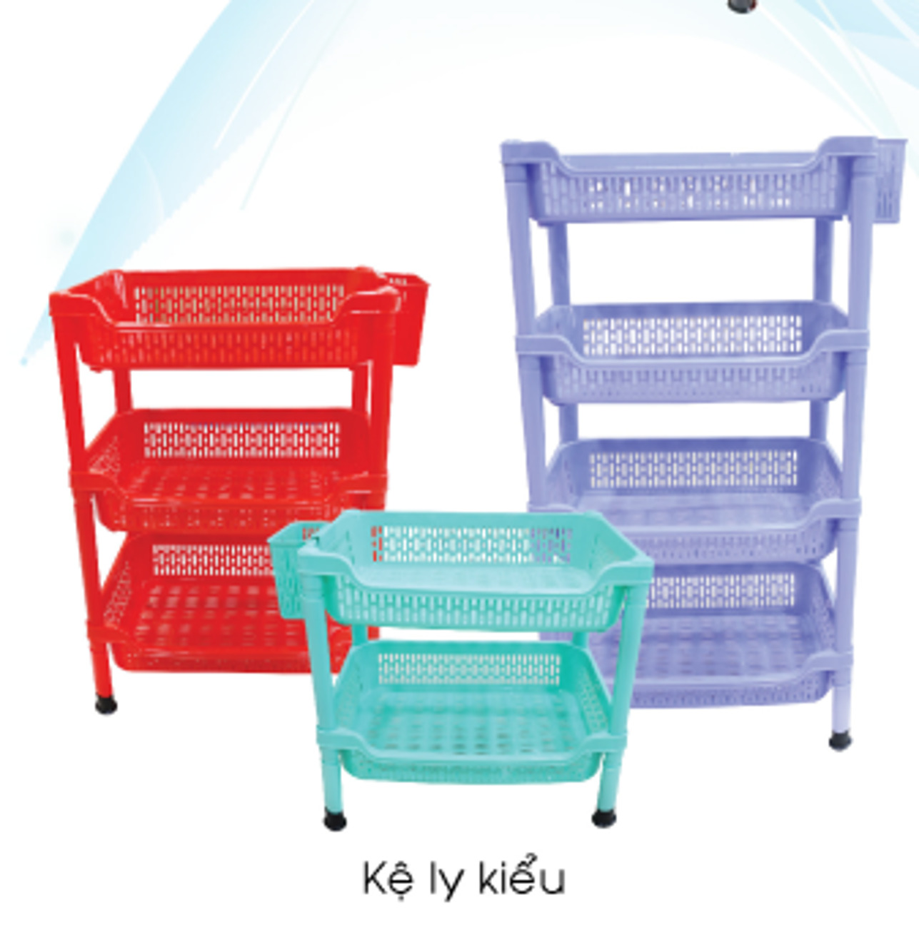 Kệ ly kiểu