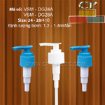 Vòi mỹ phẩm - van mỹ phẩm - vòi dầu gội - van dầu gội Φ28/410