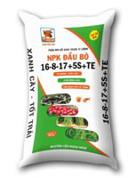 Phân bón NPK 16 –8 – 17 + Bo + Silic + TE